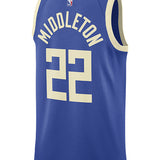 Nike 2024-25 City Edition Khris Middleton Swingman Jersey-back