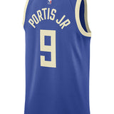 Nike 2024-25 City Edition Bobby Portis Jr Swingman Jersey-back