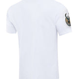 Pro Standard Classic Chenille Milwaukee Bucks T-Shirt In White & Green - Back Right View