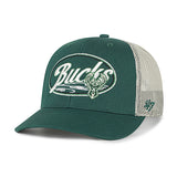 '47 Brand Enfield Milwaukee Bucks Trucker Snapback Hat