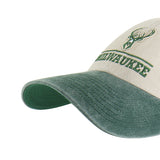 '47 Brand Clean Up Logo Line Milwaukee Bucks Adjustable Hat