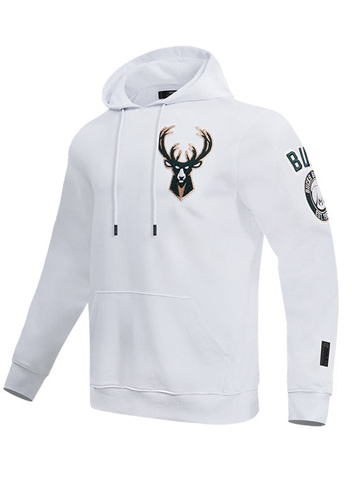 New Era NBA City Edition Milwaukee Bucks Hoodie Sweatshirt S / Black