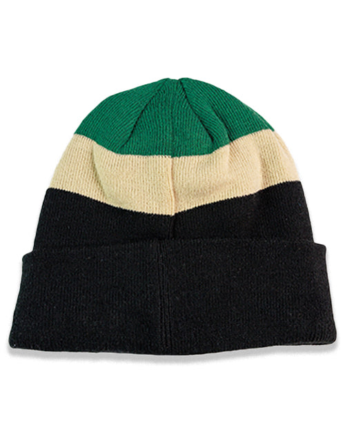 Item of the Game Tri-Color Milwaukee Bucks Cuff Knit Hat-back