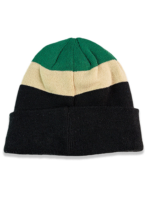 Item of the Game Tri-Color Milwaukee Bucks Cuff Knit Hat-back