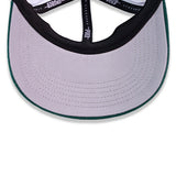 Pro Standard Classic White and Forest Milwaukee Bucks Adjustable Dad Hat-UV