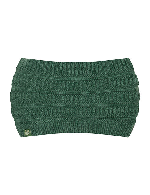 Women's New Era Cap Company Gaiter Snug D3 Green Milwaukee Bucks Scarf - Front View