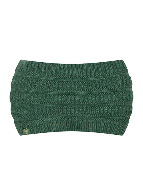 Women's New Era Cap Company Gaiter Snug D3 Green Milwaukee Bucks Scarf - Front View