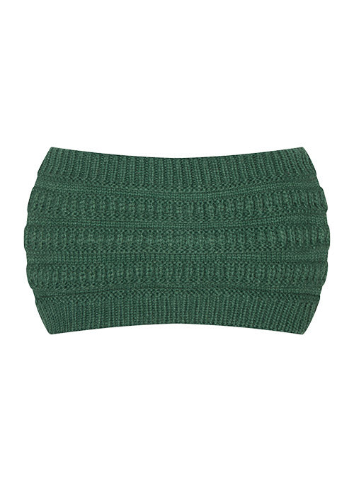 Women's New Era Cap Company Gaiter Snug D3 Green Milwaukee Bucks Scarf - Back View