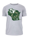 New Era Gameday State White Milwaukee Bucks T-Shirt