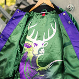 Mitchell & Ness HWC '93 Playmaker Milwaukee Bucks Satin Jacket-inside 