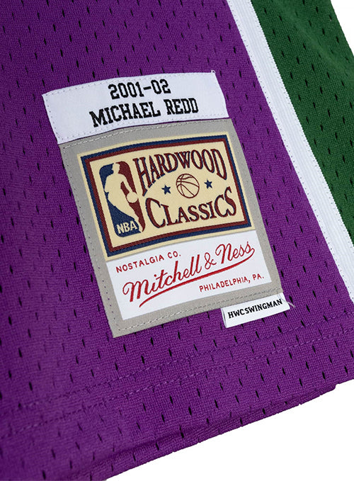Mitchell & Ness Hardwood Classics 2001-02 Michael Redd Milwaukee Bucks Swingman Jersey-tag