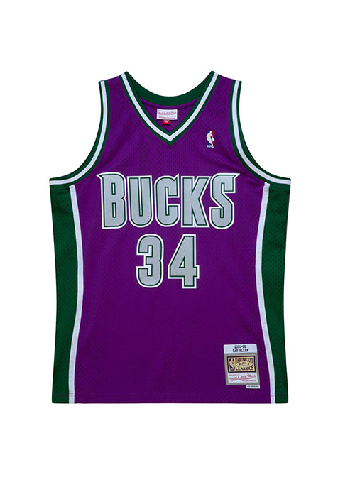 Available] Get New Ray Allen Jersey White #34