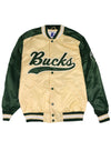 Starter Tradition II Satin Milwaukee Bucks Varsity Jacket