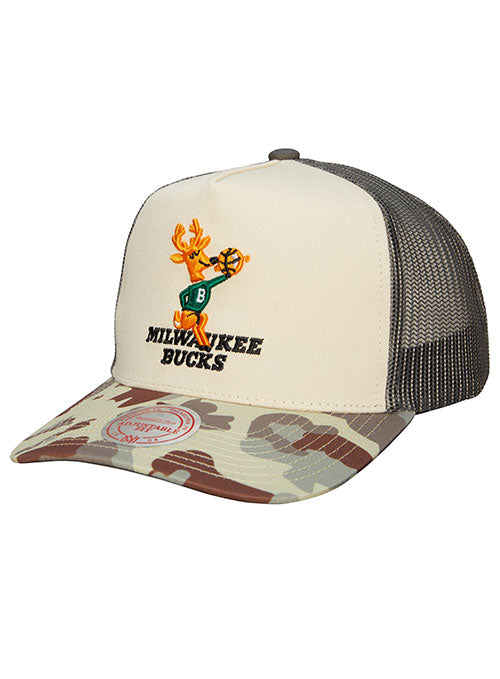 milwaukee bucks trucker cap