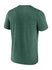 Fanatics Iconic Poly Overtime Milwaukee Bucks T-Shirt in Green - Back View