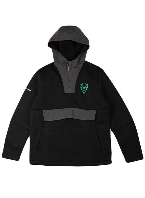 Levelwear Ruckus Milwaukee Bucks 1/2 Zip Pullover Jacket