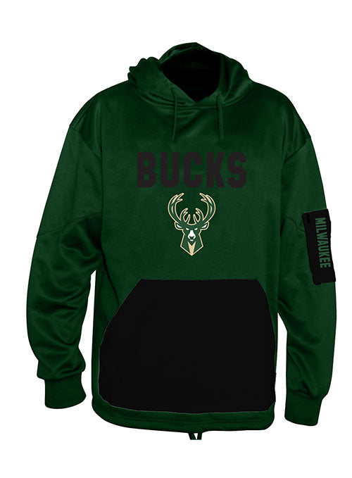 Big & Tall Fanatics Fear Deer 2 Pockets Milwaukee Bucks Hooded Sweatshirt