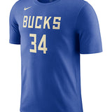 Nike 2024-25 City Edition Giannis Antetokounmpo Milwaukee Bucks T-Shirt-front