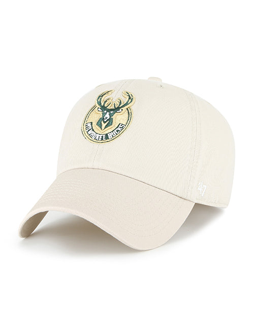 '47 Brand Global Bone Clean Up Milwaukee Bucks Adjustable Hat-front