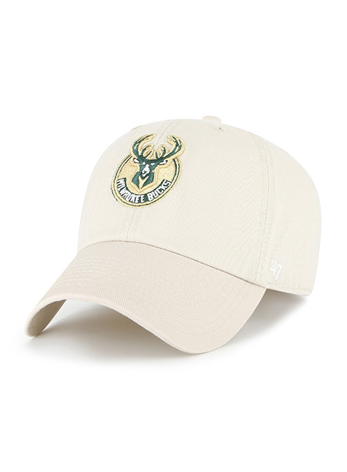 '47 Brand Global Bone Clean Up Milwaukee Bucks Adjustable Hat-front