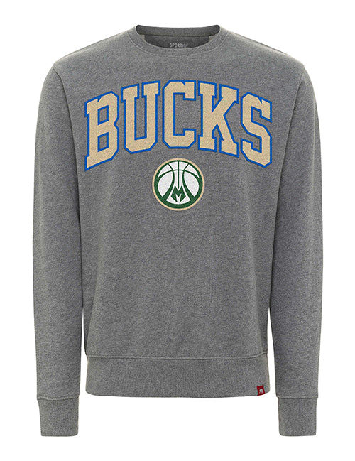 Sportiqe City Edition 2024-25 Biltmore Milwaukee Bucks Crewneck Sweatshirt