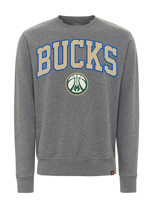 Sportiqe City Edition 2024-25 Biltmore Milwaukee Bucks Crewneck Sweatshirt