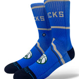 Stance 2024-25 City Edition Milwaukee Bucks Crew Sock-on feet