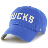 '47 Brand 2024-25 City Edition Clean Up Milwaukee Bucks Adjustable Hat-left