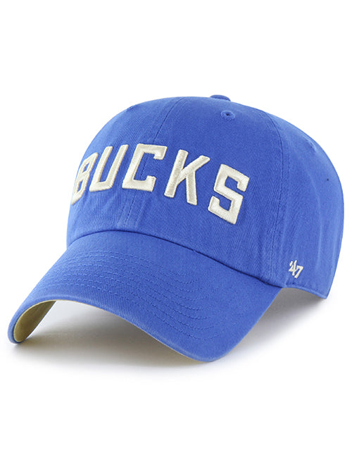 '47 Brand 2024-25 City Edition Clean Up Milwaukee Bucks Adjustable Hat-left