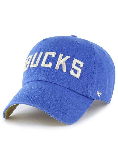 '47 Brand 2024-25 City Edition Clean Up Milwaukee Bucks Adjustable Hat-left