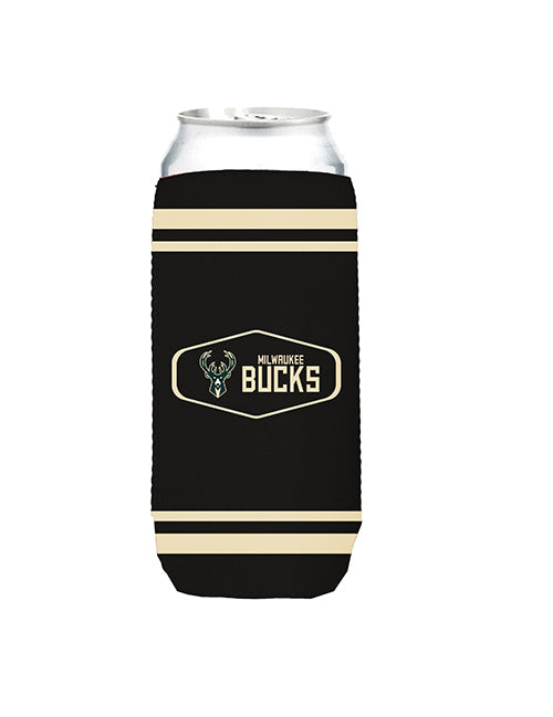 Logo Brands 16oz Statement Hex Milwaukee Bucks Can Cooler 