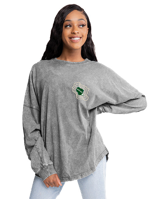 Women's Item Of The Game 2024-25 City Edition Spirit Jersey Milwaukee Bucks Long Sleeve T-Shirt-front