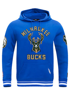 Pro Standard 2024-25 City Edition Wordmark Milwaukee Bucks Hooded Sweatshirt-front