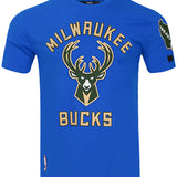 Pro Standard 2024-25 City Edition Wordmark Milwaukee Bucks T-Shirt-front