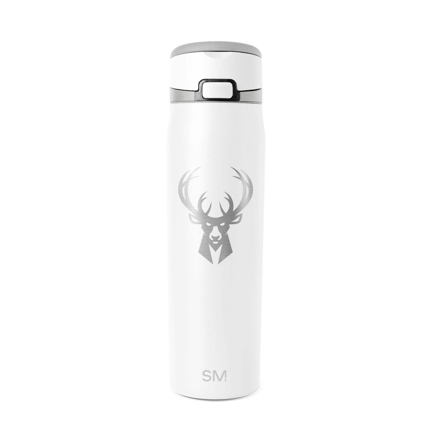 Simple Modern 24oz Mesa Loop Icon Milwaukee Bucks Water Bottle