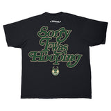 Seen Sorry I Was Hooping Milwaukee Bucks T-Shirt-back