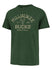 '47 Brand Franklin Bankshot Milwaukee Bucks T-Shirt In Green - Front View