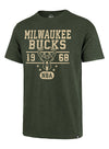 '47 Brand Scrum Floater Milwaukee Bucks T-Shirt
