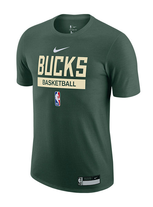 Nike Men's Milwaukee Bucks Pre-Game Dri-Fit Long Sleeve T-Shirt 2XL Green | Dick's Sporting Goods