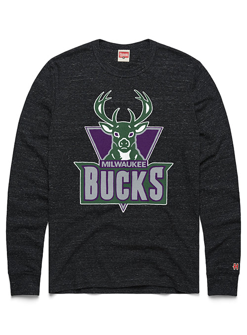 Homage HWC '93 Charcoal Milwaukee Bucks Long Sleeve T-Shirt