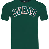 Pro Standard Classic Chenille Milwaukee Bucks T-Shirt-front