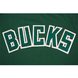 Pro Standard Classic Chenille Milwaukee Bucks T-Shirt-chest