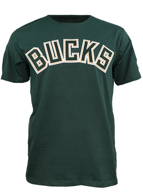 Pro Standard Classic Chenille Milwaukee Bucks T-Shirt- Front 