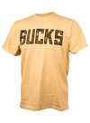 FISLL Digital Camo Cream Milwaukee Bucks T-Shirt - Front View