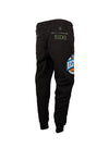 FISLL Eastern Conference Milwaukee Bucks Joggers in Black - Back View
