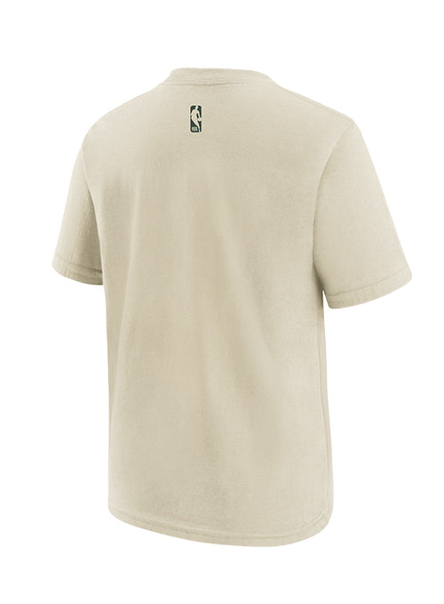 Nike City Edition 2025-26 Big Logo Milwaukee Bucks T-Shirt-back