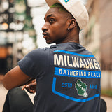 Sportiqe 2023-24 City Edition Bingham Gathering Place Milwaukee Bucks T-Shirt