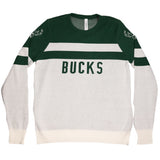 Women's Lusso Dominique Milwaukee Bucks Sweater- Front 