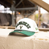 New Era 9Forty Chrome Milwaukee Bucks Snapback Hat