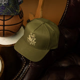 Mitchell & Ness HWC '93 Olive Pinch Milwaukee Bucks Snapback Hat